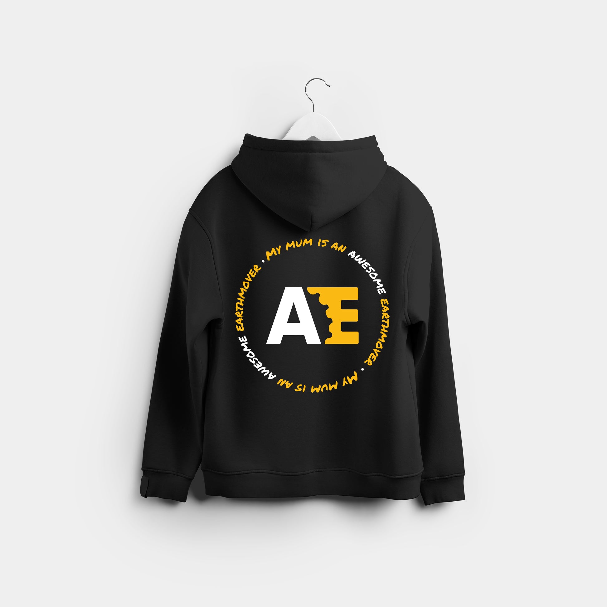 AE Mum is a Hoodie - Circular Logo