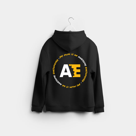 AE Mum is a Hoodie - Circular Logo