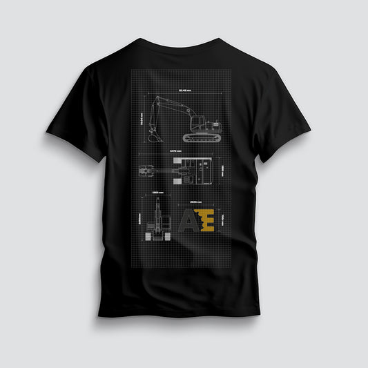 AE Blueprint Tee - Black