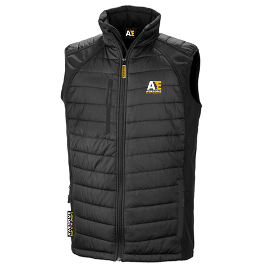 AE Hybrid Bodywarmer - Black/Black